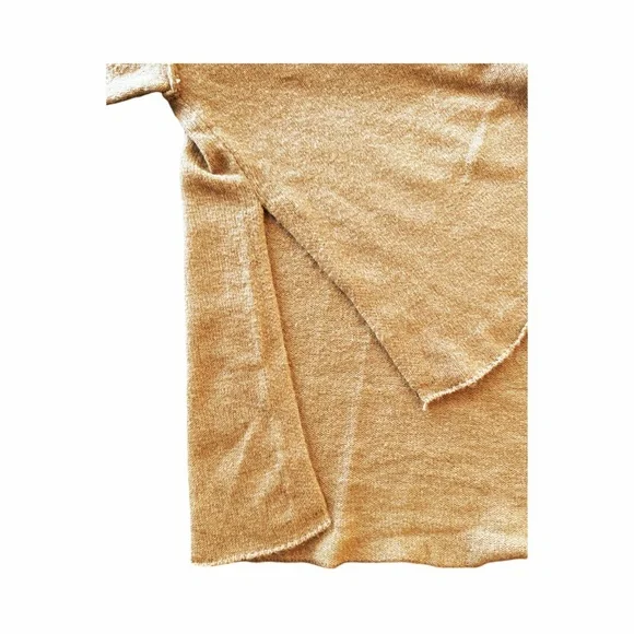 Dress Forum of Los Angeles oversized drop shoulder high low sweater size S - Picture 9 of 10